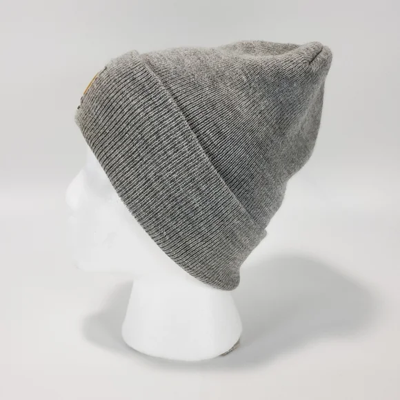 Carhartt A18-HGY Gray Acrylic Watch Cap Knit Beanie - Picture 2 of 5